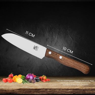 Набір кухонних ножів Gehrig Solingen Home Myii, 6 предметів, нержавіюча сталь, Made in Germany