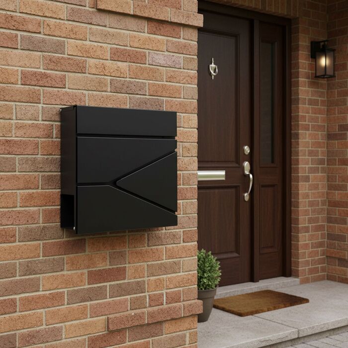 Скріпка Relaxdays з відсіком для газет