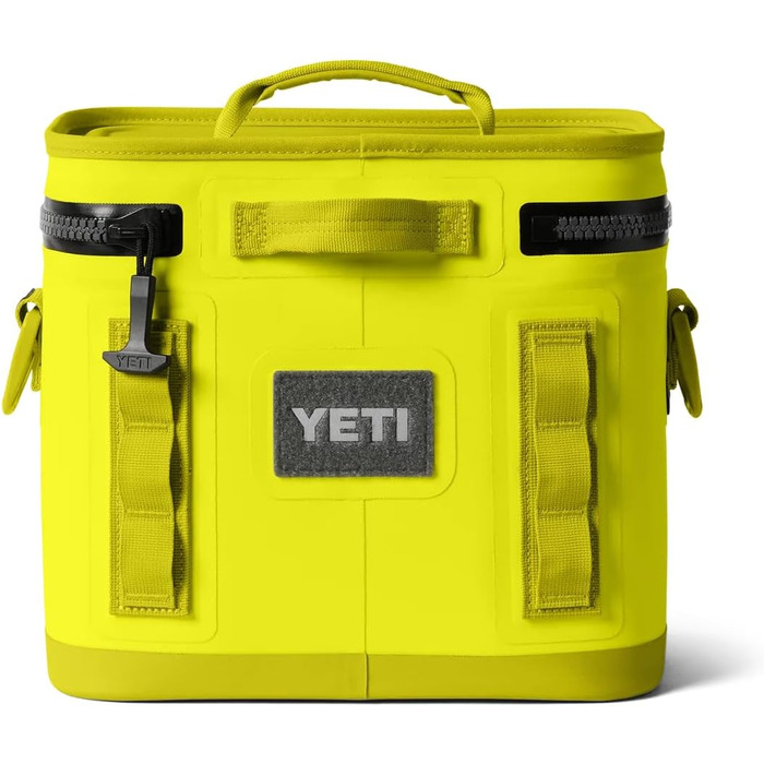 Чорний рюкзак-холодильник YETI Hopper Flip 8 (Firefly Yellow) - портативний, ізольований