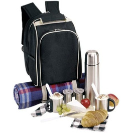 Рюкзак для пікніка, сумка для пікніка, сумка для відпочинку, рюкзак з наповнювачем для 2 осіб, 09-2