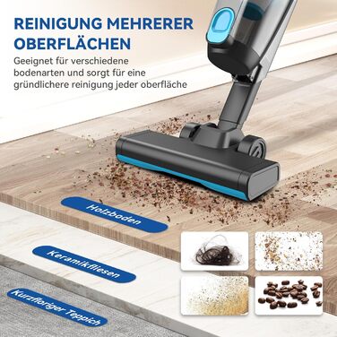 Пилголом Stick, кабель, ручний 20Kpa 600W, 3 в 1, без мішка, 5м, для тварин, килимів, твердих підлог