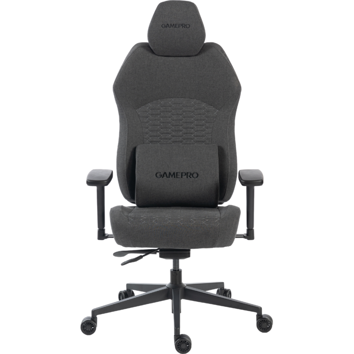 Крісло ігрове GamePro GC760DG Fabric Dark Gray