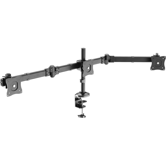Підставка для монітора RICOO на 2 монітори, Dual Monitor Arm, TS7811, для комп'ютерів та ігор, 13-27 дюймів