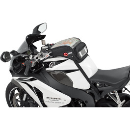 Сумка-бак для мотоцикла QBag, сумка-бак ST09, магніт і ремінець, 6 літрів, чорна