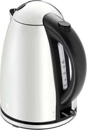 Електричний чайник WMF Stelio 1,7л з фільтром від накипу, нержавіюча сталь, матове покриття, підсвітка рівня води