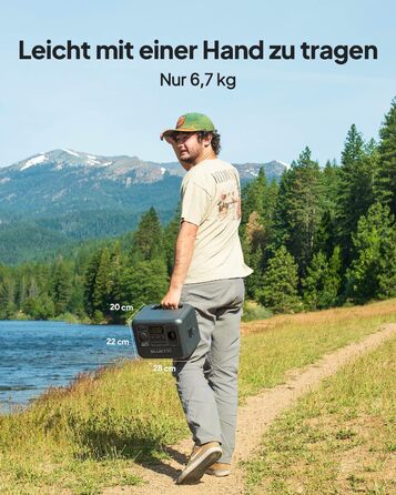Портативна електростанція BLUETTI AC50B: 448Wh LiFePO4, 700W, USB-C PD 65W, для кемпінгу та подорожей