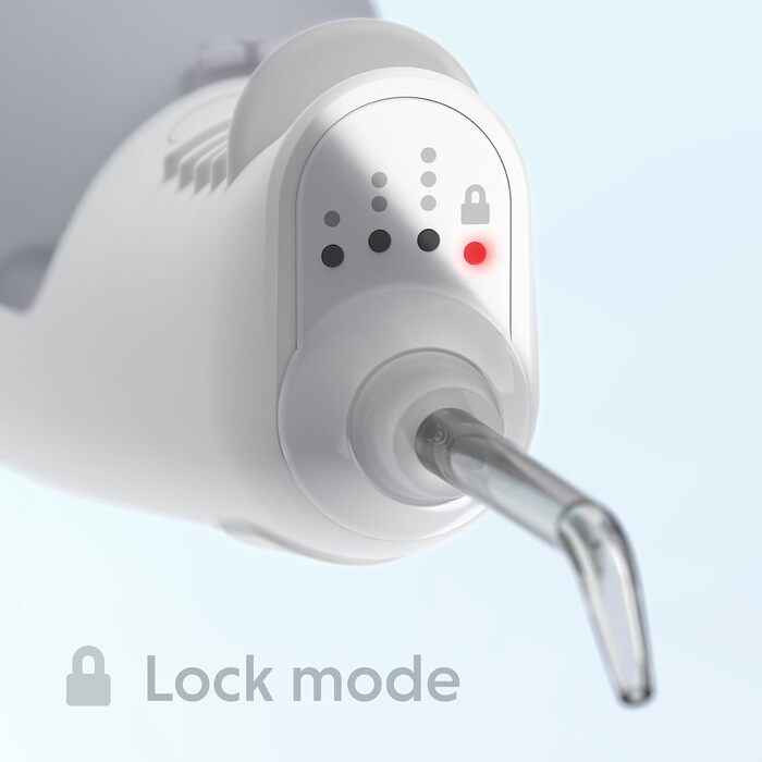 Іригатор Ordo Munddusche: бездротовий, 3 режими, для подорожей, перезаряджається, водонепроникний IPX7, рекомендовано стоматологами (срібло)