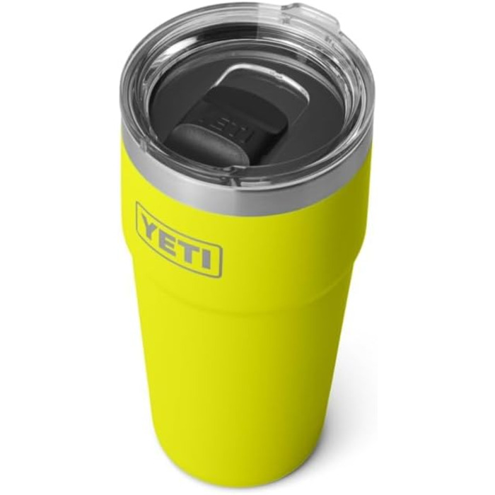 Термос YETI Rambler 591ml (20oz) з кришкою MagSlider, колір Firefly Yellow
