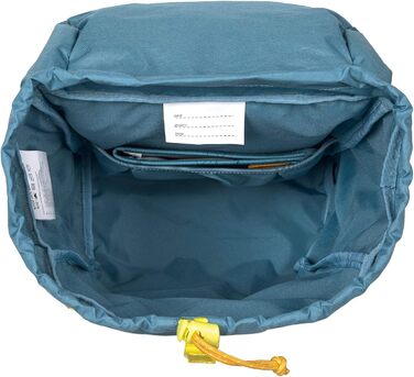 Дитячий туристичний рюкзак Дитячий рюкзак з нагрудним ременем М'які плечові лямки водовідштовхувальні, 14 літрів/великий відкритий рюкзак синій одномісний