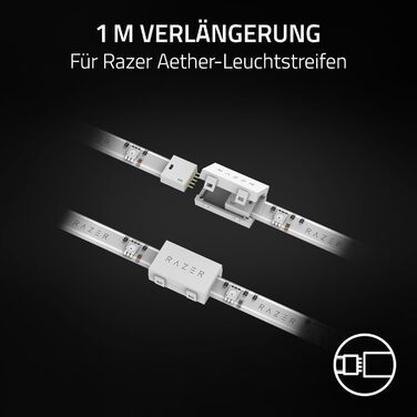 Razer Aether - Світлодіодна лампа для монітора з RGB підсвічуванням (Smart Light Strip Extender)