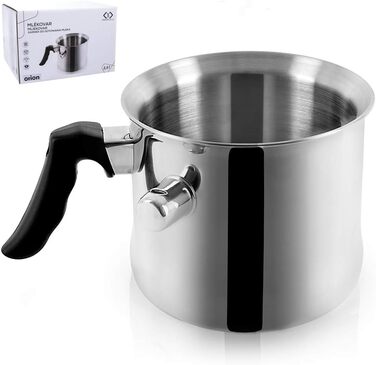 Каструля для молока Orion Group з нержавіючої сталі 2.5 л (без кришки)