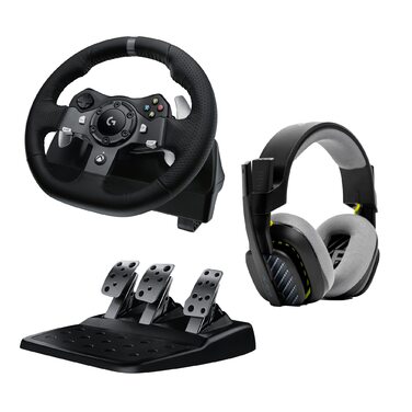Logitech G29 Driving Force Racing Wheel - Ігровий кермо з Force Feedback для PS5, PS4, PC, Mac. Чорний