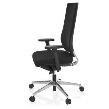 Офісне крісло / Крісло для офісу PRO-TEC 700, тканина, чорний колір, hjh OFFICE