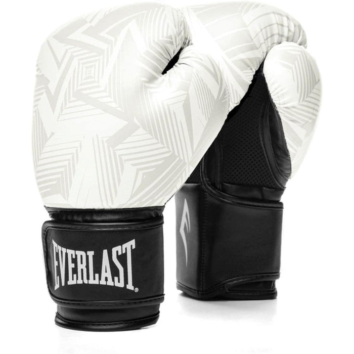 Боксерські рукавички унісекс Everlast для дорослих тренувальна Рукавичка Spark Glove (White Geo, 430 г)