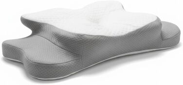 Ортопедична подушка для шиї Sei Design з Memory Foam - для спини та боку, Oeko-Tex®, Lyocell, охолоджуючий чохол