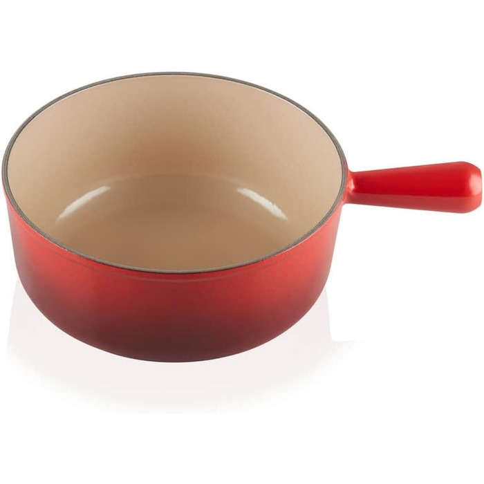 Казан Le Creuset з чавуну, 18 см, 1.4 л, червоний (Kirschrot)