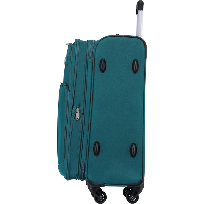 Чемодан тканинний BEIBYE з замком, 54 см (M, Turquoise)