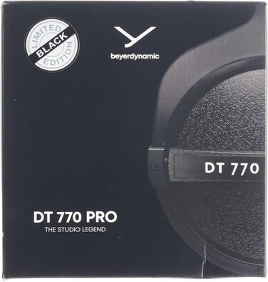 Накладні навушники beyerdynamic DT 770 PRO, закриті, дротові, 250 Ом, чорні