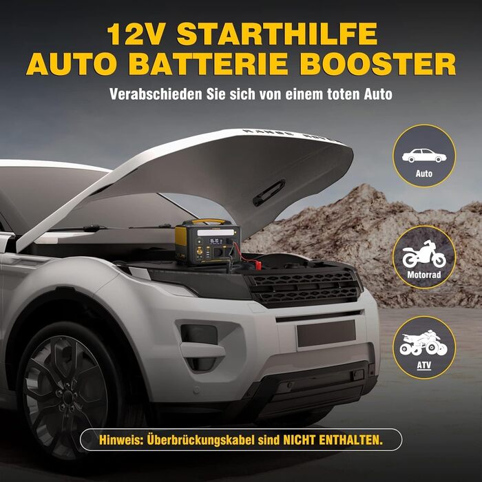 Портативна електростанція VTOMAN Jump 600X: 600W, 299Wh, LiFePO4, сонячний генератор, розширювана ємність