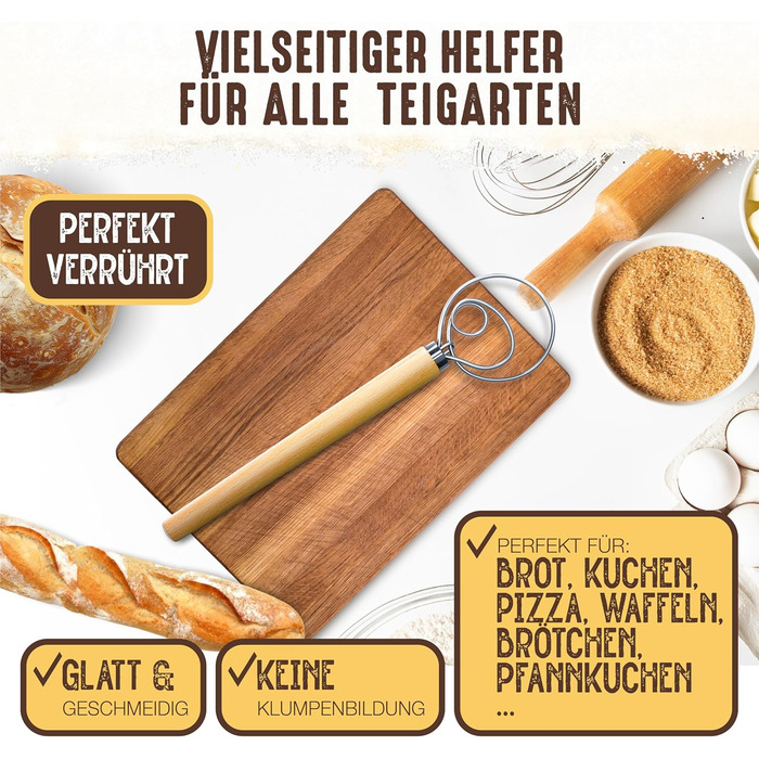 Форма для випікання хліба з чавуну Gusseisen 26 см з кришкою, для випікання та тушкування, сумісна з духовкою, Dutch Oven