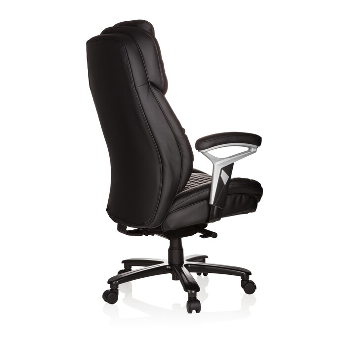 Крісло для шеф-кухаря XXL PULLMANN, штучна шкіра, чорне, hjh OFFICE