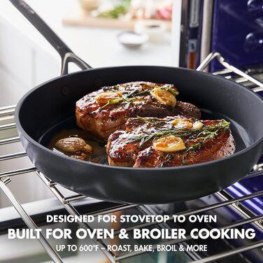 Набір сковорідок GreenPan GP5: антипригарне покриття, кераміка, 24.1 та 27.9 см, 2 шт.