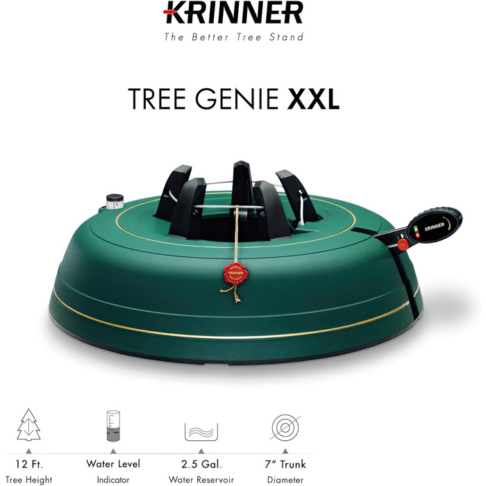 Підставка для ялинки Krinner Tree Genie XXL, зелена