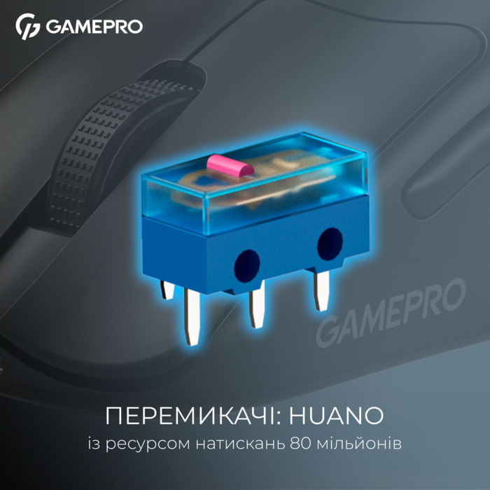 Бездротова миша GamePro Asgard Surt (GM017B)