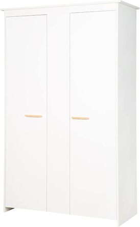 Комплект для дитячої кімнати Roba 'Антон' білий: пеленальний столик з 2 дверцятами, 1 поличкою, висота 90 см, пеленальний вкладиш