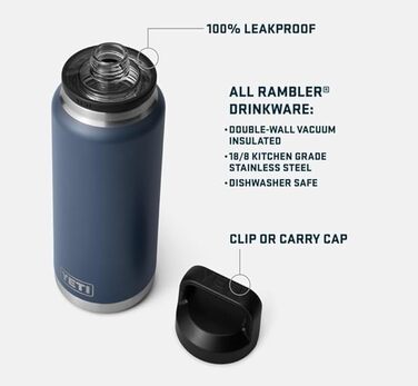 Термос YETI Rambler з кришкою Chug, 1 л (Moon Dust)
