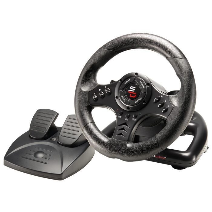 Racing Wheel Rennlenkrad SV450 Subsonic з педалями, вібрацією та перемикачем – для Xbox X/Series X, Switch, PS4, Xbox One, PC