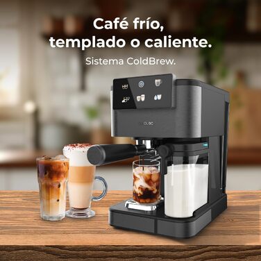 Еспресо-машина Cecotec Power Espresso 20: еспресо, капучіно, холодний кофе, 20 Bar, професійна якість