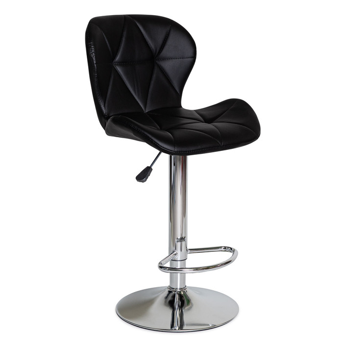 Крісло Hommex Martin Black (арт. H-445 Black/Сhrome base MR)