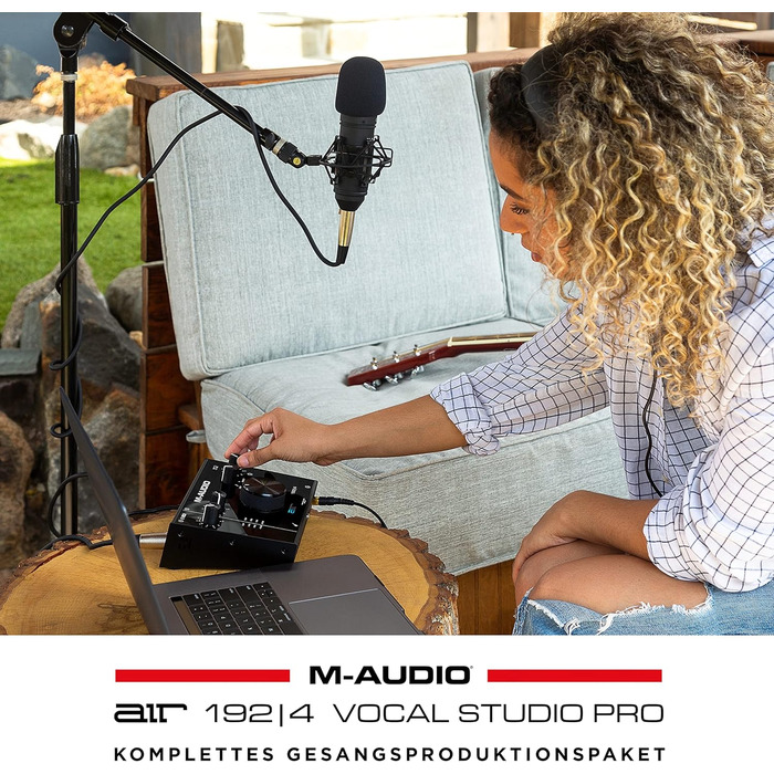 M-Audio Air 192|6: USB аудіоінтерфейс для професійного запису (2 XLR/Line входи, софт в комплекті)