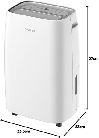 Зволожувач повітря Cecotec Big Dry 4000 Expert Connected: 10л/день, Wi-Fi, R290, LED, 60м²