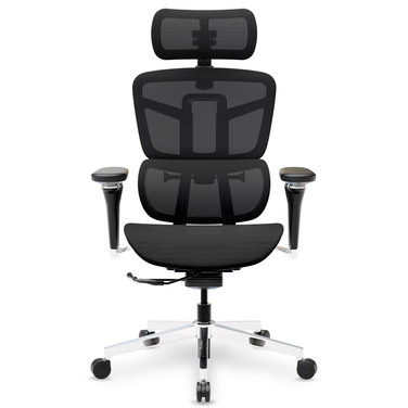 Крісло Mealux S4 Air Black (арт. HF-S4 M/B)