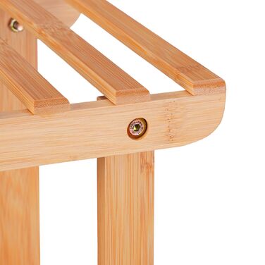 Поличка для рослин Relaxdays з бамбука