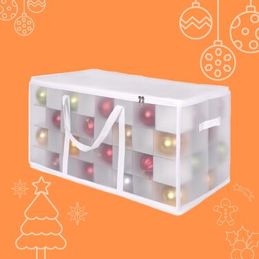 Коробка для зберігання новорічних кулі