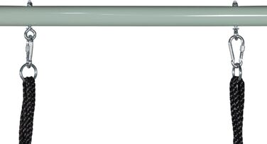 Гойдалка садова HyperMotion Storchennest з А-рамою для 2 осіб, зелена - 102 см, до 150 кг, UV-стійка