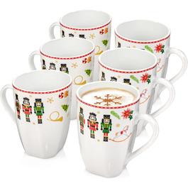 розмір: набір з 6 чашок для кави