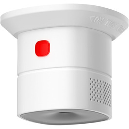 Детектор чадного газу HEIMAN з Wi-Fi, 10 років служби, сумісний з Tuya/SmartLife, EN50291, портативний (HS1CA)