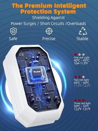 Електричний грілка для рук ITSHINY, набір 2 шт., 3 режими нагріву, USB-зарядка, для чоловіків, кемпінгу та полювання (синій)