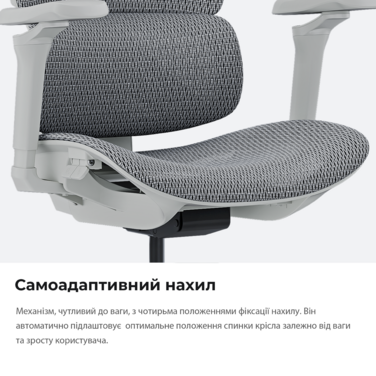 Крісло ігрове Anda Seat X-Air Pro Size XL Mesh Gray