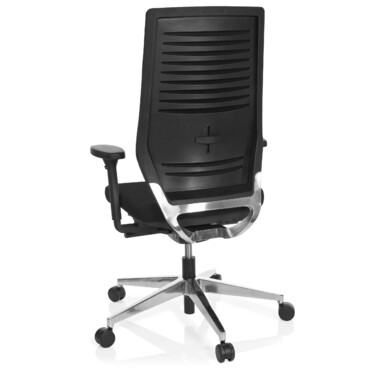 Офісне крісло / Крісло для офісу PRO-TEC 700, тканина, чорний колір, hjh OFFICE