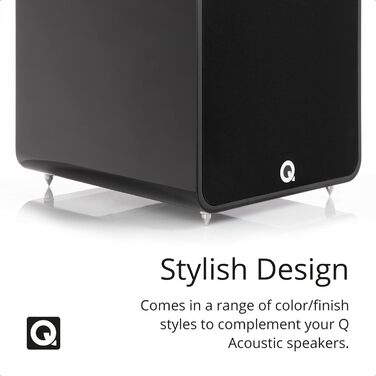 Сабвуфер Q Acoustics B12, чорний високий глянець