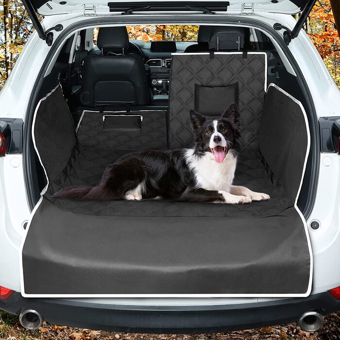 Захисний килимок для багажника KYG для собак нековзне міцне ковдру для собак автомобільний багажник легкий у догляді водонепроникний стійкий до подряпин захисний килимок для багажника 72,83 дюйма X 34,5 дюйма знімний для більшості автомобілів і позашляхов