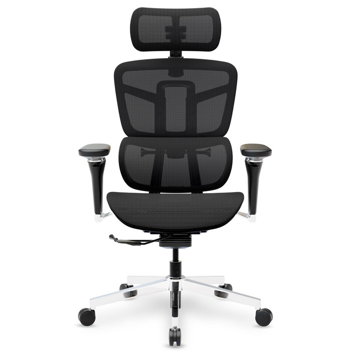 Крісло Mealux S4 Air Black (арт. HF-S4 M/B)