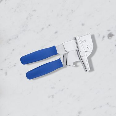 Swing-A-Way Портативний відкривач консервних банок з ергономічною ручкою та відкривачем для пляшок (блакитний)