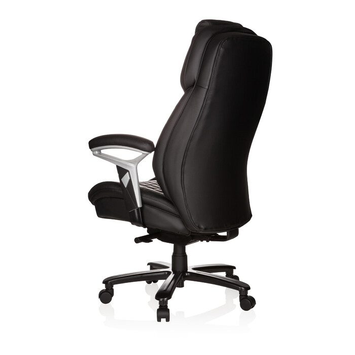 Крісло для шеф-кухаря XXL PULLMANN, штучна шкіра, чорне, hjh OFFICE