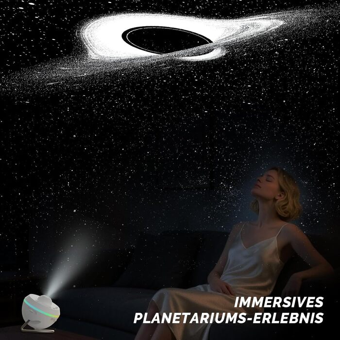 Проєктор зоряного неба Sternenhimmel: Галактика, планетарій, нічник для дітей та дорослих. Святковий подарунок для спальні